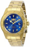Invicta Men's 29947 Pro Diver Quartz 3 Hand Blue Dial Watch