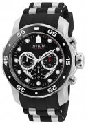 Invicta Men's 6977 Pro Diver Quartz Chronograph Black Dial Watch
