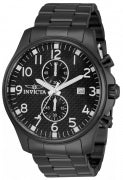 Invicta 0383 Specialty Quartz Chronograph Black Dial Watch