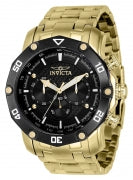 Invicta Women's 37725 Pro Diver Quartz Multifunction Black Dial Watch