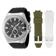 Technomarine Men's TM-124017 Cruise Quartz Chronograph Black Dial Watch