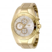 Technomarine Men's TM-224022 Manta Quartz Chronograph Silver Dial Watch