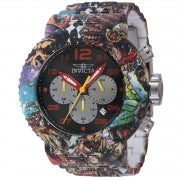 Invicta Men's 43234 Pro Diver Quartz Chronograph Black, Orange Dial Watch