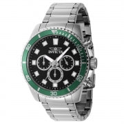 Invicta Men's 46051 Pro Diver Quartz Chronograph Black Dial Watch