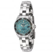 Invicta Women's 45786 Pro Diver Quartz 3 Hand Blue Dial Watch