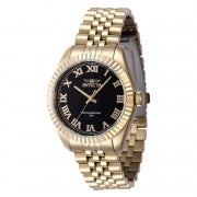 Invicta Women's 47417 Specialty Quartz 3 Hand Black Dial Watch