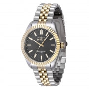 Invicta Women's 47499 Specialty Quartz 3 Hand Black Dial Watch