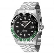 Invicta Men's 48387 Pro Diver Quartz 3 Hand Black Dial Watch
